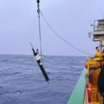 Canadian robot finds a buried weight equal to 250 million elephants beneath the ocean, showing advanced underwater technology exploring deep sea.
