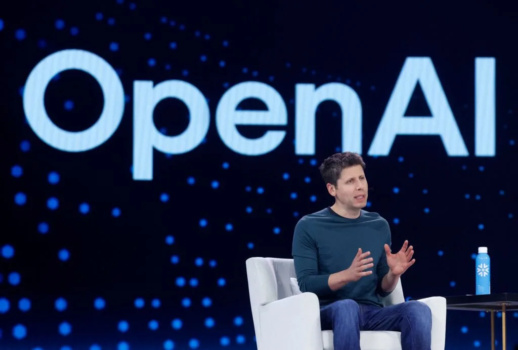 OpenAI CEO Sam Altman with OpenAI Logo — OpenAI Leadership Responds to Meta Offers: 'Someone Has Broken Into Our Home'