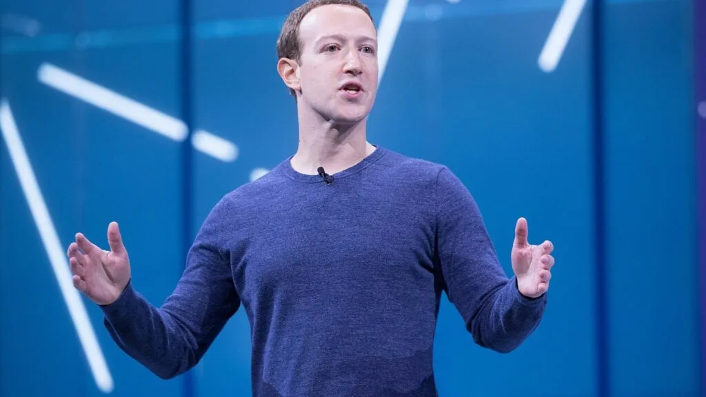 Mark Zuckerberg addressing the audience about Meta Superintelligence Group.