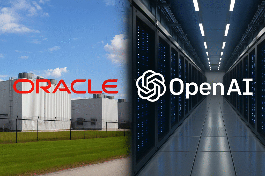 Image representing the Oracle OpenAI Stargate Deal expanding US data centers