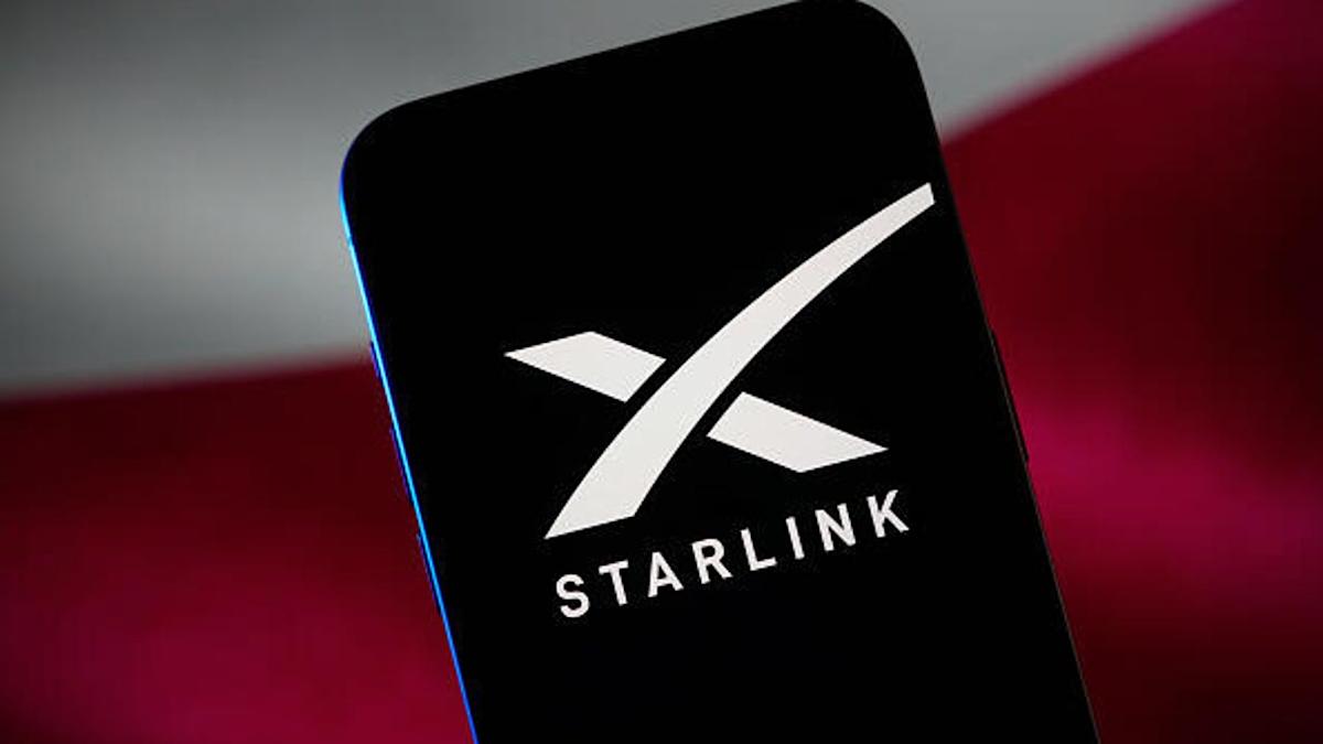 Starlink Wi-Fi logo displayed on mobile screen