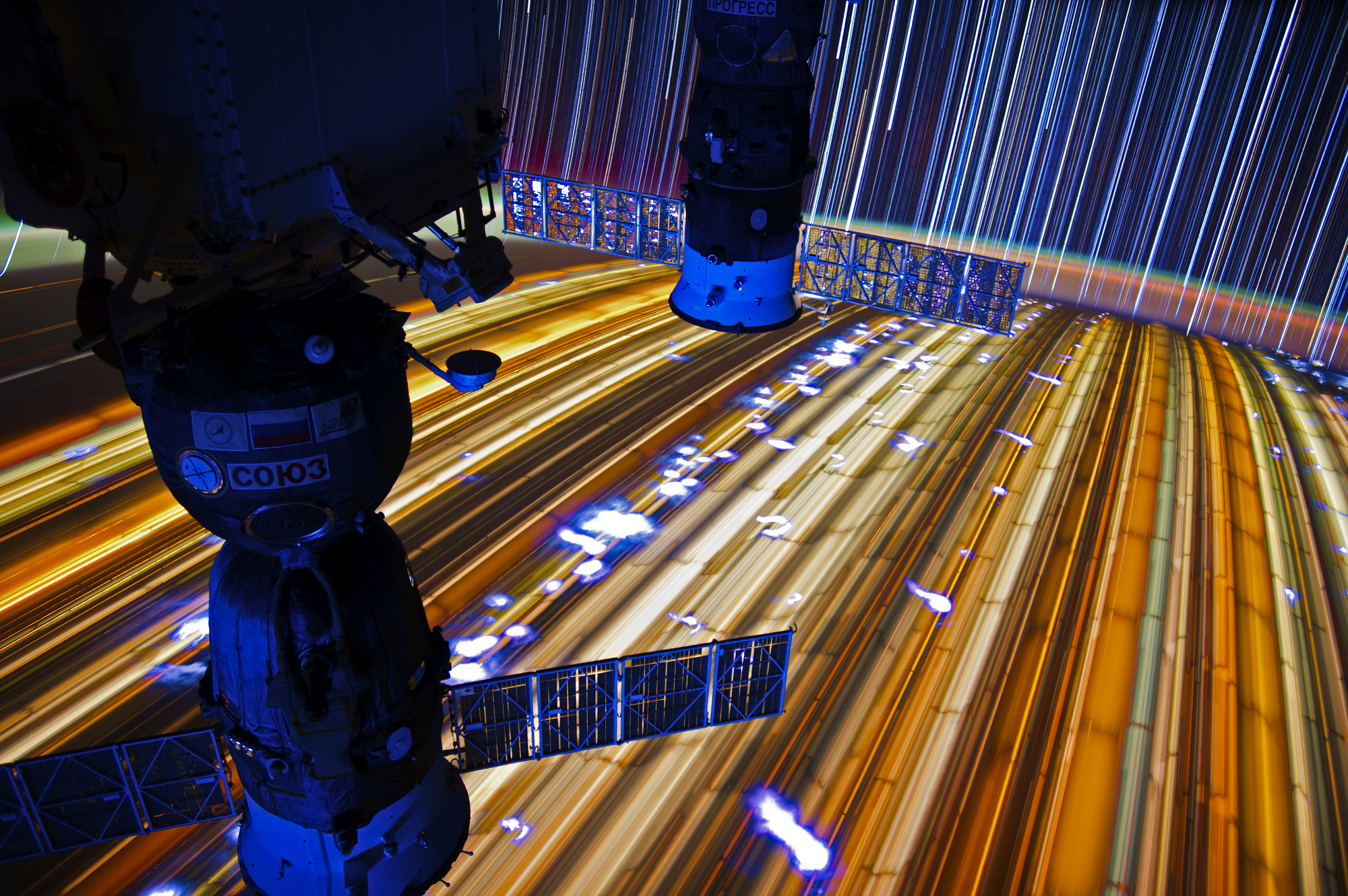 Astronaut Donald Pettit's breathtaking astronaut space photography from the International Space Station showing Earth’s auroras and atmospheric beauty
