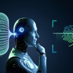 AI robot thinking deeply — concept of What is Artificial General Intelligence and the future of machine learning.