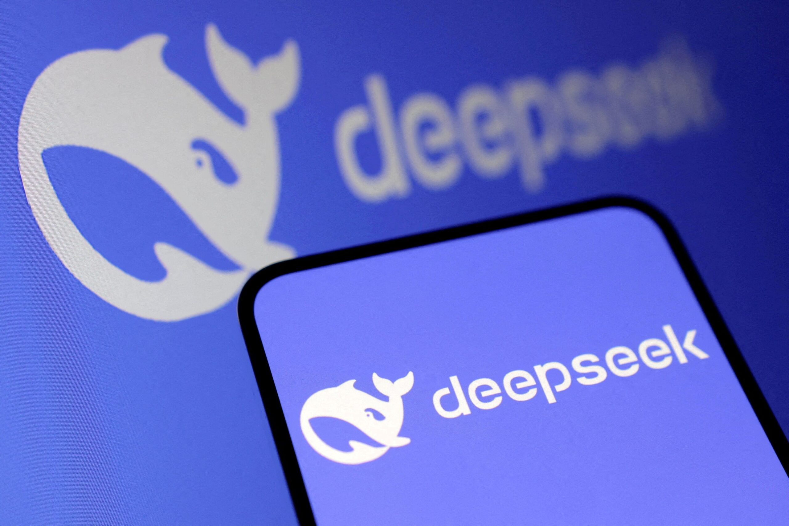 DeepSeek logo representing the rise of China artificial intelligence boom in 2025