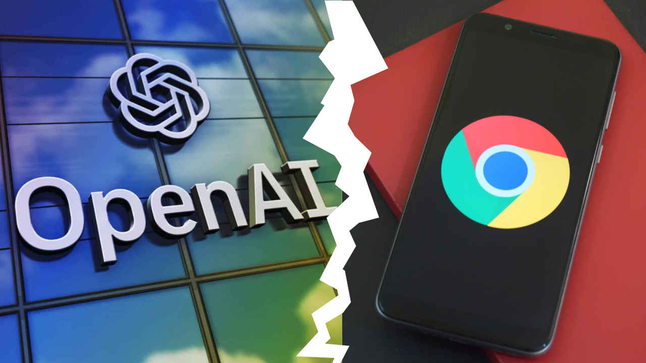 OpenAI AI-powered browser vs Google Chrome logo future of AI web browsing