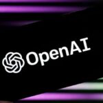 OpenAI logo displayed on mobile screen after Julia Villagra departure news