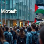 Microsoft employees fired after workplace protest inside Brad Smith’s office in Redmond headquarters.