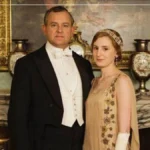 Hugh Bonneville and Michelle Dockery reunite for Downton Abbey Grand Finale release date promotional shoot.