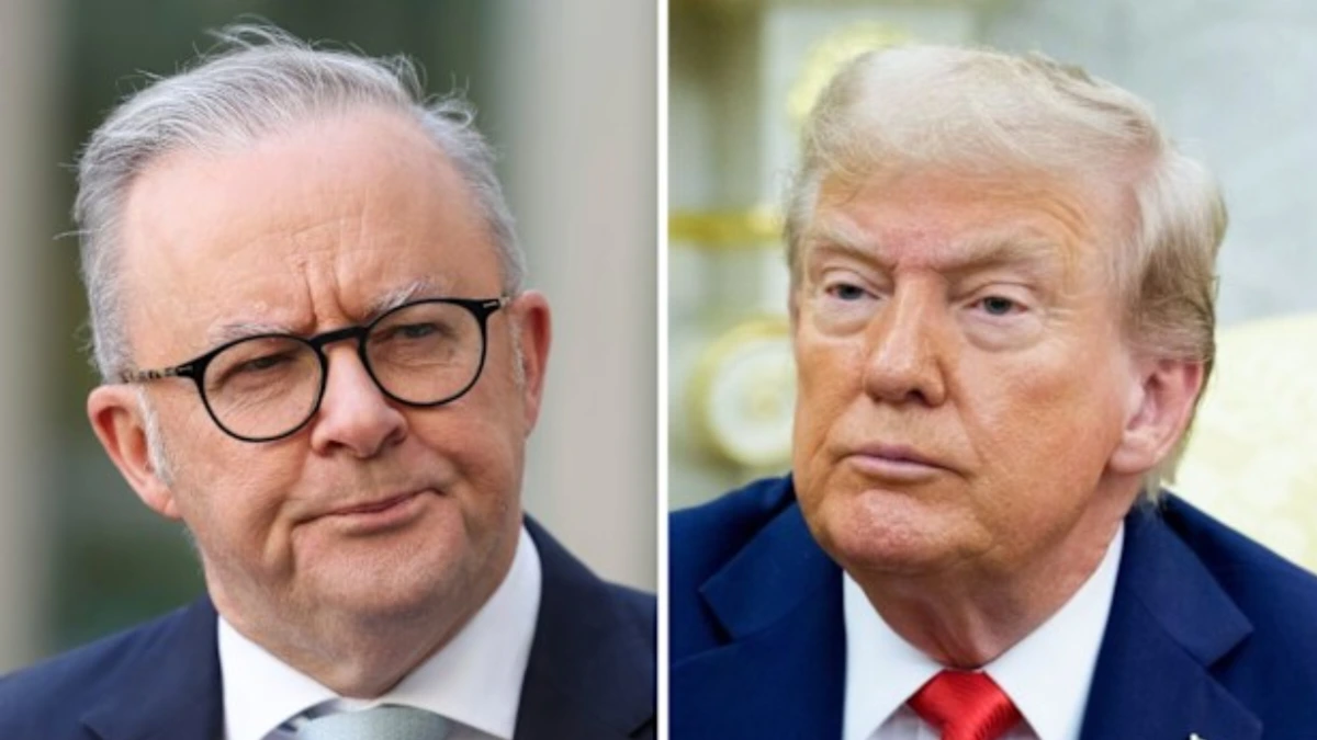 U.S. President Donald Trump and Australian Prime Minister during discussions on the new $3 billion critical minerals partnership between the United States and Australia.