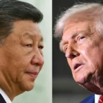 President Donald Trump and Chinese President Xi Jinping shake hands at the APEC Summit in Gyeongju, signaling progress toward a China trade deal.