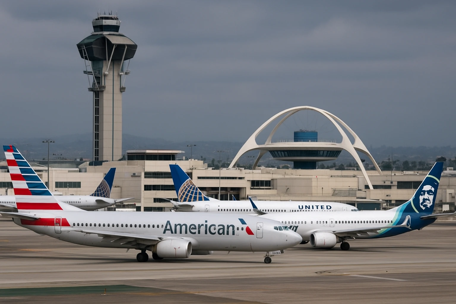 Air traffic controller shortage causing flight delays at a busy US airport