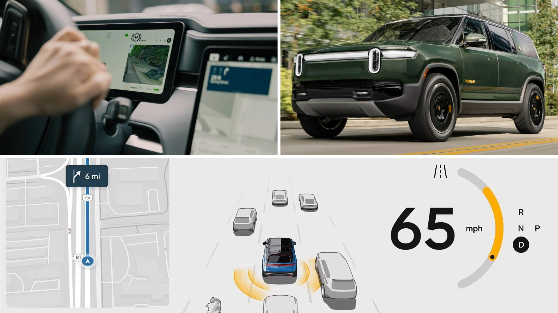 Rivian autonomous driving features expand as the EV maker unveils a hands-free system and a long-term plan for Level 4 capability.