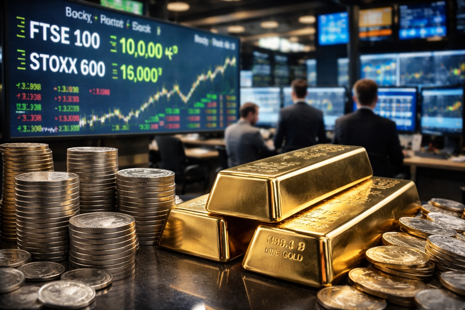 European stocks climb to record highs as investors shift toward equities and precious metals amid changing global monetary and fiscal dynamics