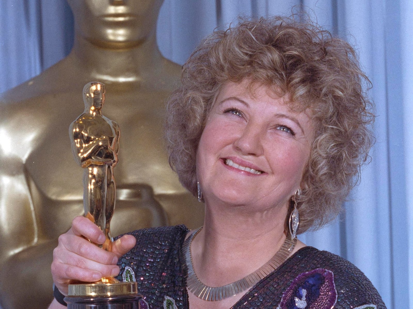 Brenda Fricker, Oscar-winning Irish actress, in a Reuters file photo.