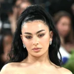 Charli XCX promoting her album Music, Fashion, Film, highlighting her artistic evolution after the success of Brat.