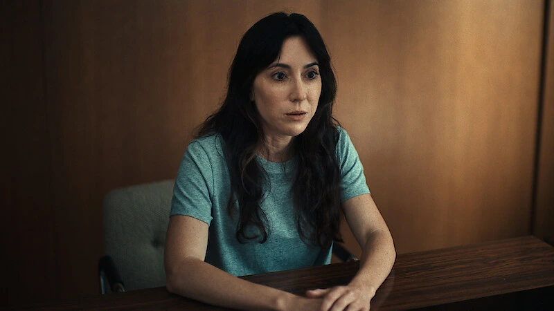 Michelle Hadley in A Toxic Love Story Netflix documentary interview