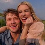 Emma Roberts and Cody John celebrate their wedding during a private outdoor ceremony in Sun Valley, Idaho.