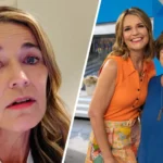 Savannah Guthrie speaks in a heartfelt video appeal beside a photo of her and her mother, Nancy, as she renews a public plea for information in the ongoing kidnapping investigation.