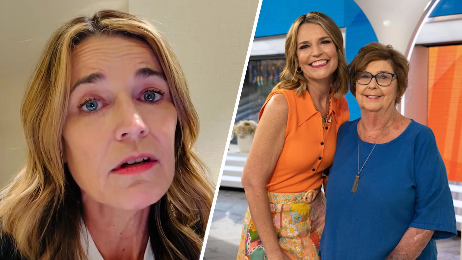 Savannah Guthrie speaks in a heartfelt video appeal beside a photo of her and her mother, Nancy, as she renews a public plea for information in the ongoing kidnapping investigation.