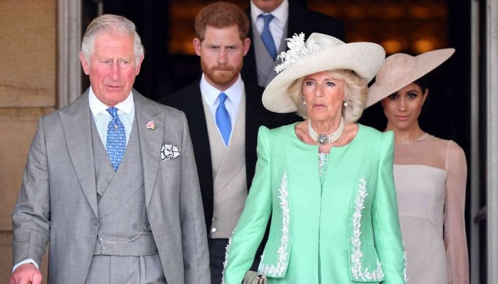 Queen Camilla and King Charles with Prince Harry and Meghan Markle amid reported Prince Harry reconciliation