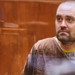 Nick Reiner during court proceedings following his indictment in the deaths of Rob Reiner and Michele Singer Reiner