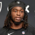 Ashton Jeanty injury after he landed awkwardly during a Las Vegas Raiders training camp practice.