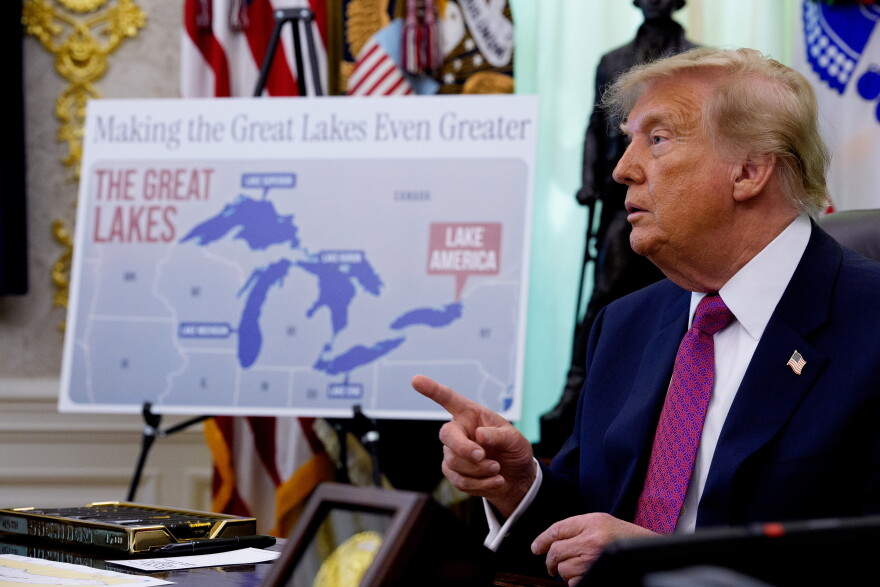 Trump Renames Lake Ontario to Lake America