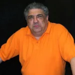 Vincent Pastore, the actor who played Big Pussy on The Sopranos, at a red carpet event.