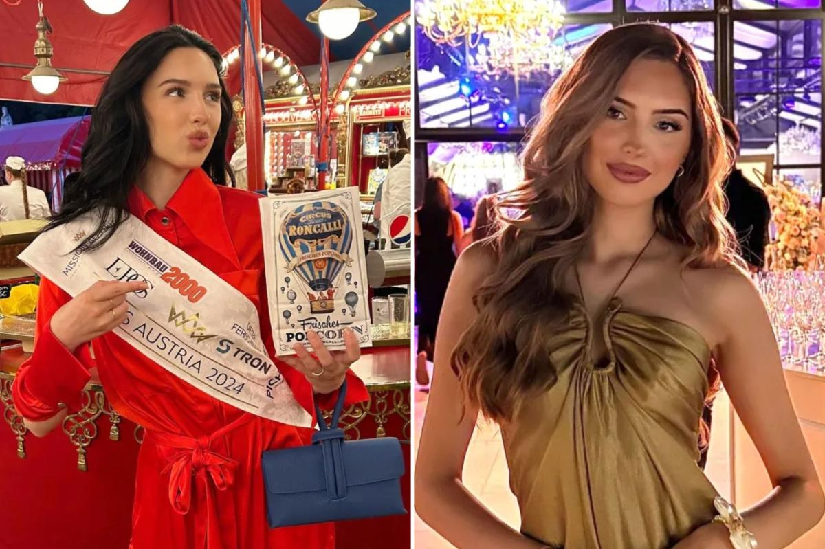 Lucia Sisic, Miss Austria 2024, pictured during her reign before her death at age 22