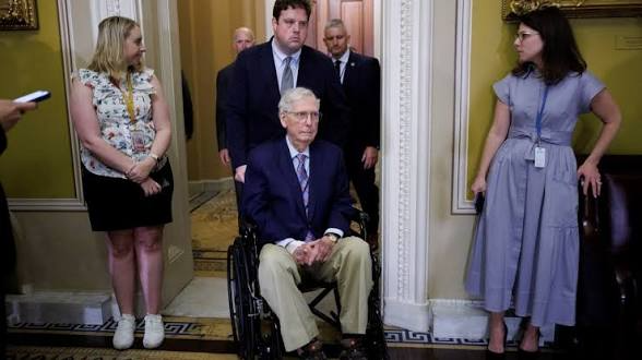 Mitch McConnell Senate return after three months away from Capitol