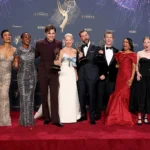 2026 Emmy Awards red carpet with television stars arriving for the 78th Primetime Emmy Awards