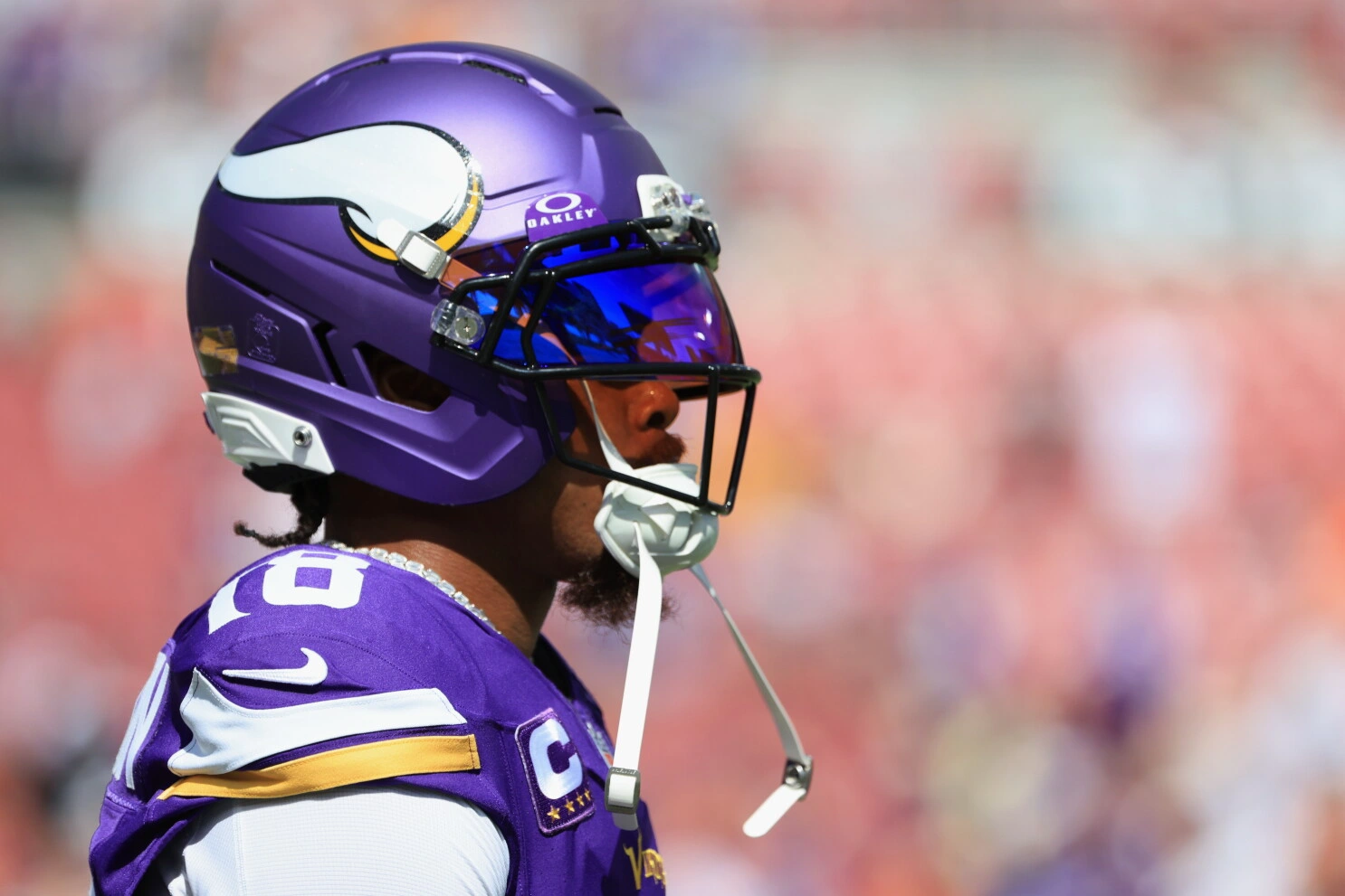 Justin Jefferson Questionable With Ankle Injury