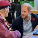 Prince Harry Skydives to Honor 102 Year Old Veteran Ed Marshall