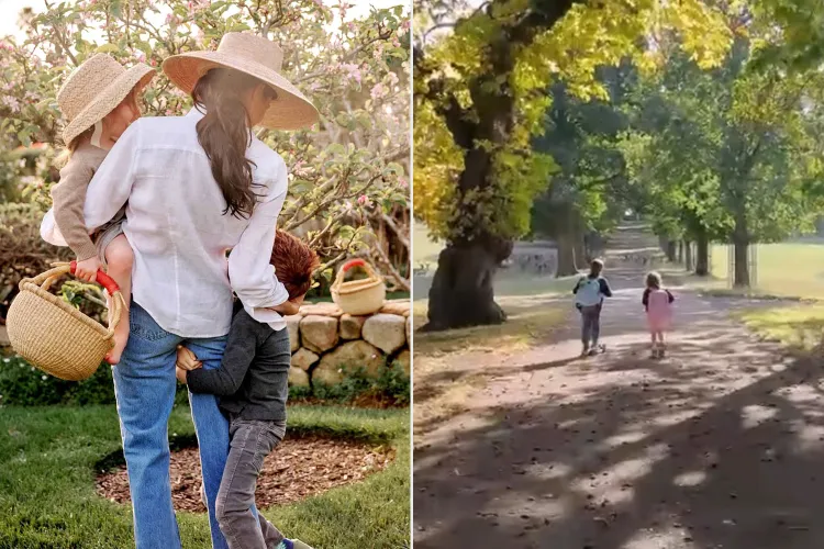 Meghan Markle Shares Rare Video of Archie and Lilibet in UK